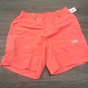 New with Tags Aftco Fishing Shorts Size 38